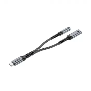 UNITEK Adapter audio USB-C na 3,5 mm z PD