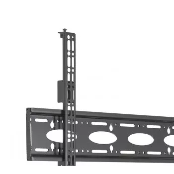 B-TECH AV BT8448-150/BB Extra-duży uniwersalny sufitowy uchwyt do płaskich ekranów z wysięgnikiem 1,5 m Ø50 mm, VESA do 1100x700, 130 kg, czarny