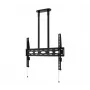B-TECH AV BT8448-150/BB Extra-duży uniwersalny sufitowy uchwyt do płaskich ekranów z wysięgnikiem 1,5 m Ø50 mm, VESA do 1100x700, 130 kg, czarny