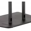 B-TECH AV SYSTEM X - Uniwersalny niskoprofilowy stojak podłogowy do płaskich ekranów (VESA 600 x 400) - 0.75m słupki Ø50mm