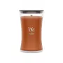 WoodWick Saffron Smoke Duża Świeca w Szklanym Słoiku Klepsydra 609,5 g