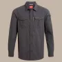 Craghoppers NosiLife Adventure LS Shirt III - Czarny Pieprz - L