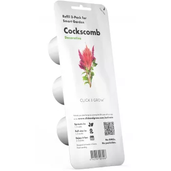 Click & Grow kapsuły roślinne celozja grzebieniasta do Smart Garden, 3 szt. (SGR4X3)