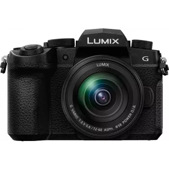 Aparat bezlusterkowy Panasonic LUMIX DC-G90MEG-K 20.3MP Micro Four Thirds z obiektywem 12-60mm - Czarny