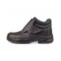 Buty ochronne NO NAME dla spawaczy S3 rozmiar 45 czarna skóra ze stalowym noskiem