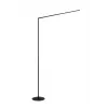 LUMINAIRE FLOOR 16W LED 960LM Czarna lampa podłogowa LED