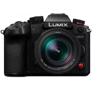 Panasonic Lumix DC-GH7LE Aparat bezlusterkowy z obiektywem 12-60mm - Czarny