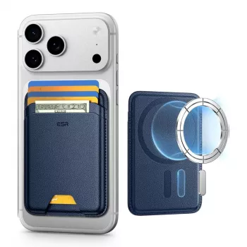 ESR Classic RFID Magnetyczny Portfel MagSafe Ciemnoniebieski