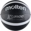 Molten B7D3500 KS Piłka do koszykówki FIBA Approved Rozmiar 7 – Premium Skóra Kompozytowa, 12-Panelowy Design Giugiaro, Do Gry w Hali