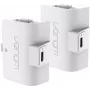 Venom Zestaw dwóch akumulatorów ładowalnych Biały PS5 – bateria do kontrolera DualSense (2x 800mAh Li-ion, Play & Charge, ochrona przed przeładowaniem)
