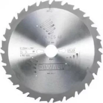 DEWALT DT4321-QZ 165 mm 24T tarcza do piły tarczowej, TCT, ATB, otwór 20 mm, Extreme Runtime