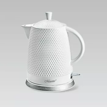 MEO Ceramiczny czajnik elektryczny 1,5 l 1500 W biały MR-069-WHITE MAESTRO