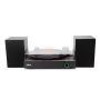 AKAI ATT-200SP Gramofon z napędem paskowym z nagrywaniem USB, 3 prędkości, wbudowany przedwzmacniacz, wyjścia RCA i USB, diamentowa igła, zdejmowana pokrywa przeciwpyłowa