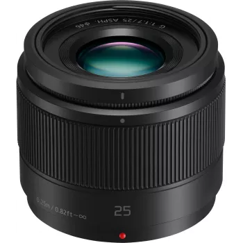 Panasonic H-H025ME-K Lumix G 25mm f/1.7 ASPH Obiektyw - Czarny