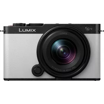 Aparat Panasonic Lumix DC-S9 z obiektywem 18-40mm, dymna biel (DC-S9NE-W)