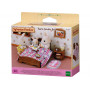 Sylvanian Families Zestaw mebli - podwójne łóżko