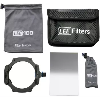 LEE Filters LEE100 zestaw krajobrazowy: uchwyt LEE100 i filtr 0,6 ND Medium Grad (100LK)