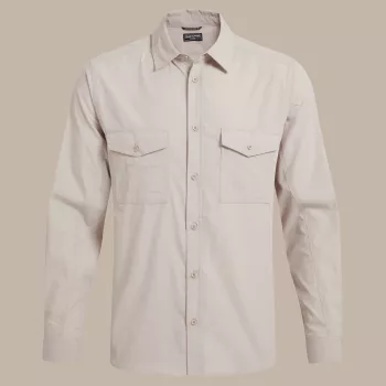 Craghoppers Kiwi II Długi Rękaw Koszula Podróżna - Oatmeal - XL