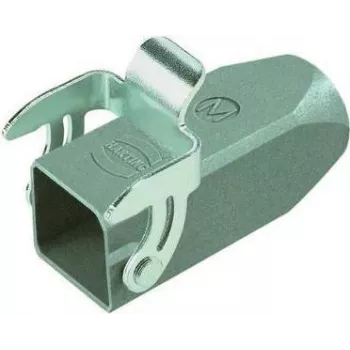 HARTING Han M20 Obudowa sprzęgająca, gwint M20, aluminium odlewane ciśnieniowo, IP65/IP67, kolor szary