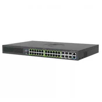 Cambium Networks cnMatrix EX3030RM-P 24-portowy Gigabit PoE+ zarządzalny przełącznik z 4x 10G SFP+ uplinkami
