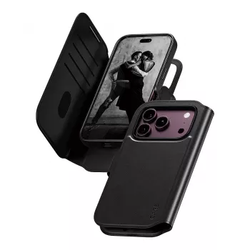 CARE™ by PanzerGlass® Tango 2-in-1 Portfelowe etui Czarny z MagSafe dla iPhone 18 Pro / 17 Pro