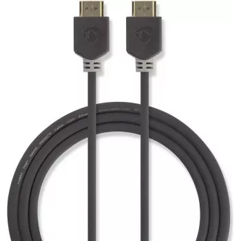 Nedis High Speed HDMI Cable with Ethernet 4K@60Hz 18 Gbps 7.5m Antracyt
