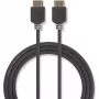 Nedis High Speed HDMI Cable with Ethernet 4K@60Hz 18 Gbps 7.5m Antracyt