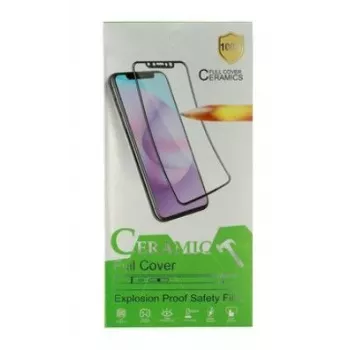 iLike Apple iPhone 12/12 Pro Twarde ceramiczne szkło hartowane, ochrona ekranu, czarna