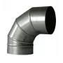 Kolano kominowe 90° 180 mm regulowany stalowy łącznik rury spalinowej