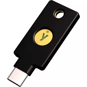 YubiKey 5C NFC Security Key - Czarny/Złoty