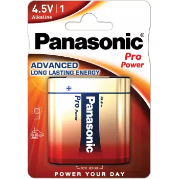 Panasonic Power Pack Gold 3LR12 4,5 V płaska bateria alkaliczna - 1 sztuka (blister)