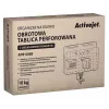 Activejet APB-006B Obrotowy perforowany organizer biurkowy z pionowym uchwytem na dokumenty, czarny