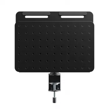 Activejet APB-006B Obrotowy perforowany organizer biurkowy z pionowym uchwytem na dokumenty, czarny