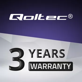 Qoltec 40W 19V 2.1A AC Adapter do laptopów Asus z wtykiem baryłkowym 2.5x0.7mm