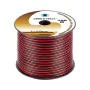 CABLETECH KAB0382 Kabel głośnikowy 2x0,5mm² OFC 20m czarno-czerwony