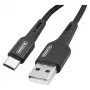 Somostel USB-A do USB-C kabel Quick Charge 3.0 1m czarny