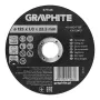 GRAPHITE 125 x 1.0 x 22.2 mm Tarcza do cięcia korundowa do metalu i stali nierdzewnej, 41 A60-T-BF, opakowanie 110 sztuk