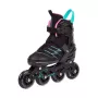 NO NAME Meteor Buzzy Regulowane Wrotki Black Pink Mint EU 38-43