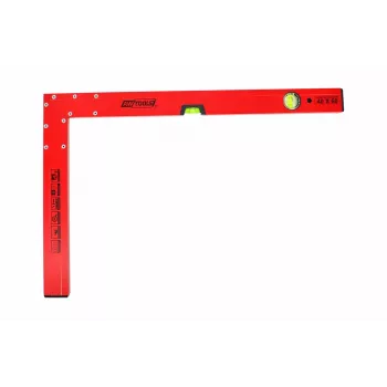 AWTOOLS Kątownik pionowy / poziomy 50x80cm | Precyzyjna stalowa kątownica stolarska