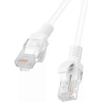 Lanberg 10 szt. Cat.5e UTP kabel krosowy 1,5 m biały Fluke Passed