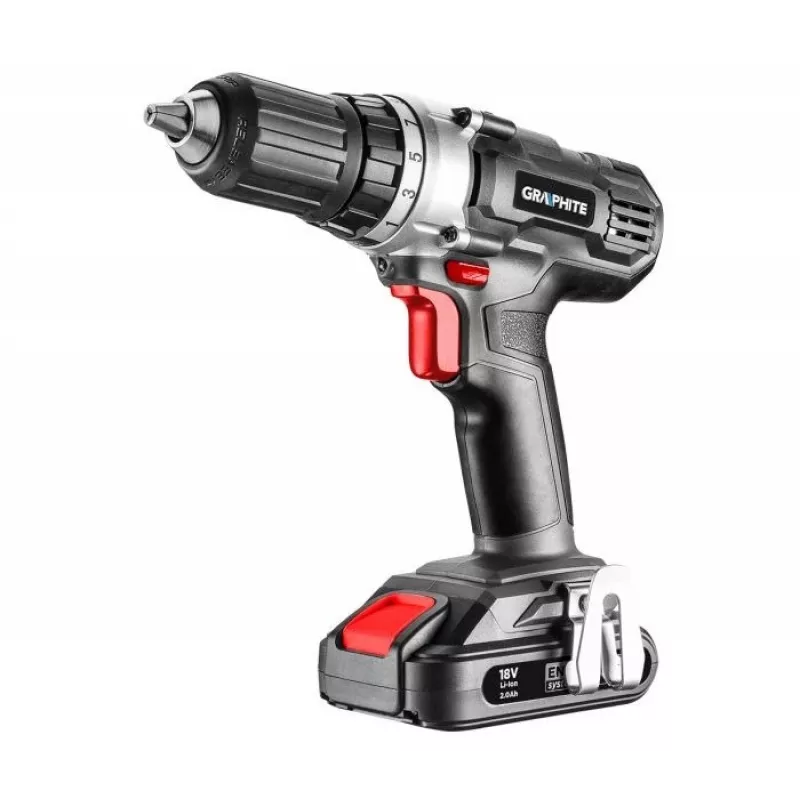 GRAPHITE 58G006 Wiertarko-wkrętarka bezkluczowa Energy+ 18V 1250 obr/min