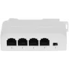 DELTA SPT-POE/3-POE-DIN-E 4-portowy przełącznik/rozszerzacz PoE na szynę DIN, 3x PoE Out 30W, 10/100 Mbps, niezarządzalny, -40 do 75°C