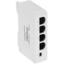 DELTA SPT-POE/3-POE-DIN-E 4-portowy przełącznik/rozszerzacz PoE na szynę DIN, 3x PoE Out 30W, 10/100 Mbps, niezarządzalny, -40 do 75°C