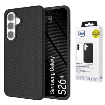 3MK Fortis MagCase do Samsung Galaxy S26+ - Transparentna etui ochronne z MagSafe
