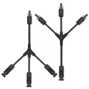 Qoltec MC4 Y-Type Rozgałęźnik Słoneczny Para 1000V 30A IP67