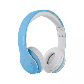 Kruger&Matz Street Kids Bezprzewodowe słuchawki nauszne dla dzieci, niebieskie