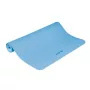 REBEL ACTIVE Blue TPE Mata do ćwiczeń 200x115x1 cm do jogi, pilatesu, fitness, gimnastyki