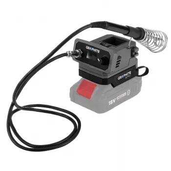 GRAPHITE Energy+ 18V Bezprzewodowa Stacja Lutownicza 60W, 200-480°C, LCD, Bez Akumulatora