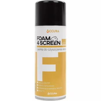 Accura Screen Foam Cleaner 400ml – Antystatyczny, bez smug aerozol do wszystkich typów ekranów