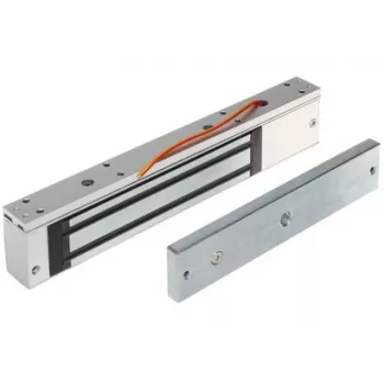 INNE Zamek elektromagnetyczny ZE-280-5 280 kg siła trzymania, fail-safe, montaż powierzchniowy, 12/24V DC z diodą LED i zabezpieczeniem przeciwprzepięciowym MOV